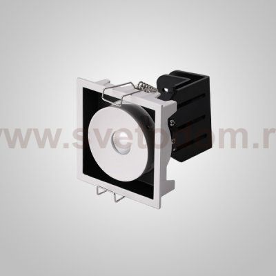 Встраиваемый светодиодный светильник GIDO A White Black ImperiumLoft 239885-23