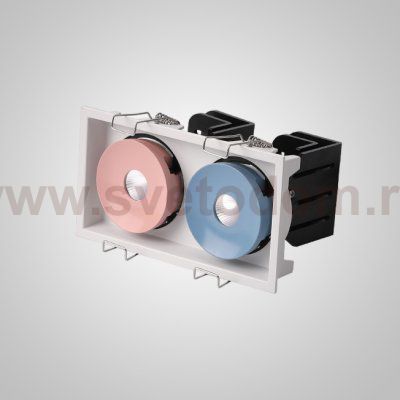 Встраиваемый светодиодный светильник GIDO L2 Blue Pink ImperiumLoft 239893-23