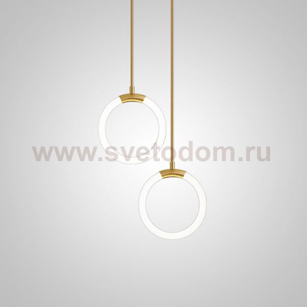 Подвесной светильник NILS DUO D20 Brass ImperiumLoft 239901-23