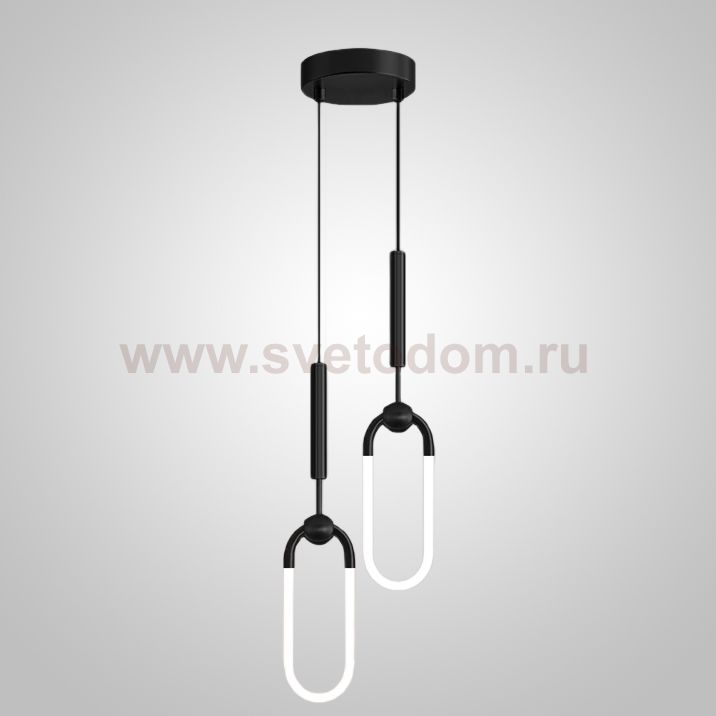 Подвесной светильник FINNUR DUO A H30 Black ImperiumLoft 239908-23