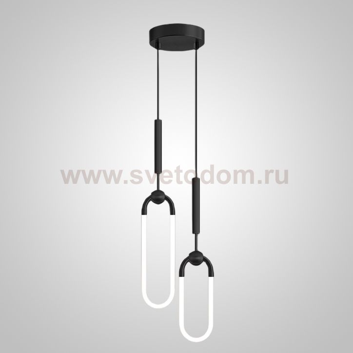 Подвесной светильник FINNUR DUO A H40 Black ImperiumLoft 239909-23