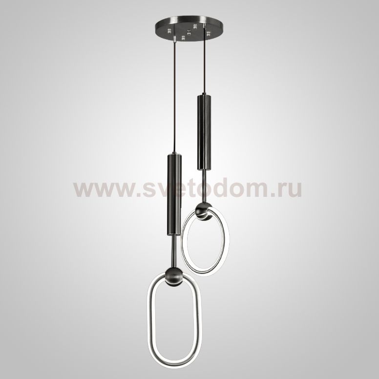 Подвесной светильник FINNUR B DUO B Black ImperiumLoft 239924-23