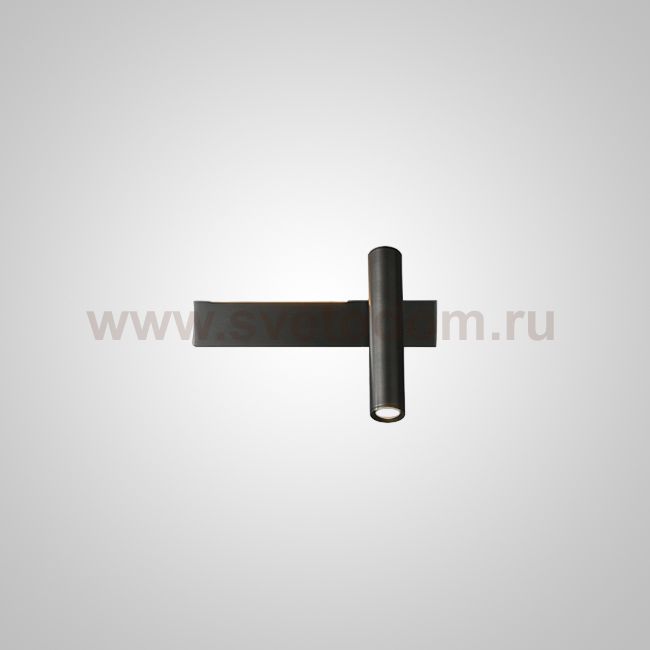 Настенный светильник JENIUS L25 Black Right ImperiumLoft 239941-23