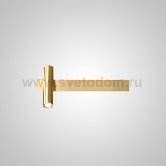 Настенный светильник JENIUS L40 Brass Left ImperiumLoft 239946-23