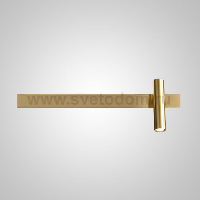 Настенный светильник JENIUS L60 Brass Right ImperiumLoft 239949-23
