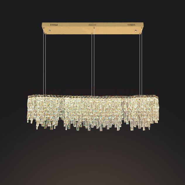 Реечный, рядный светильник MICHELLE LONG L120 Brass ImperiumLoft 239973-23