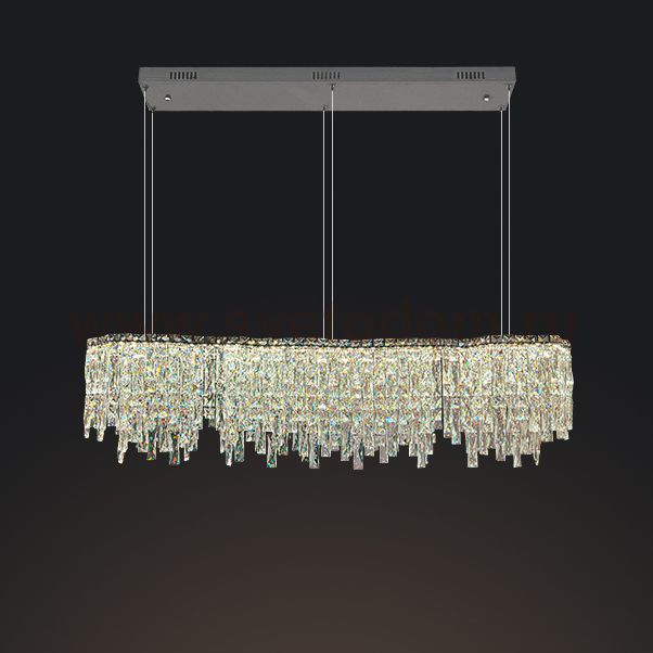 Реечный, рядный светильник MICHELLE LONG L150 Chrome ImperiumLoft 239977-23