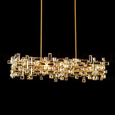 Реечный, рядный светильник MILLARD L100 Brass ImperiumLoft 239978-23