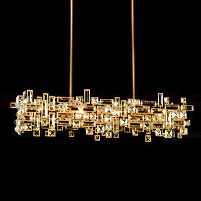 Реечный, рядный светильник MILLARD L120 Brass ImperiumLoft 239979-23