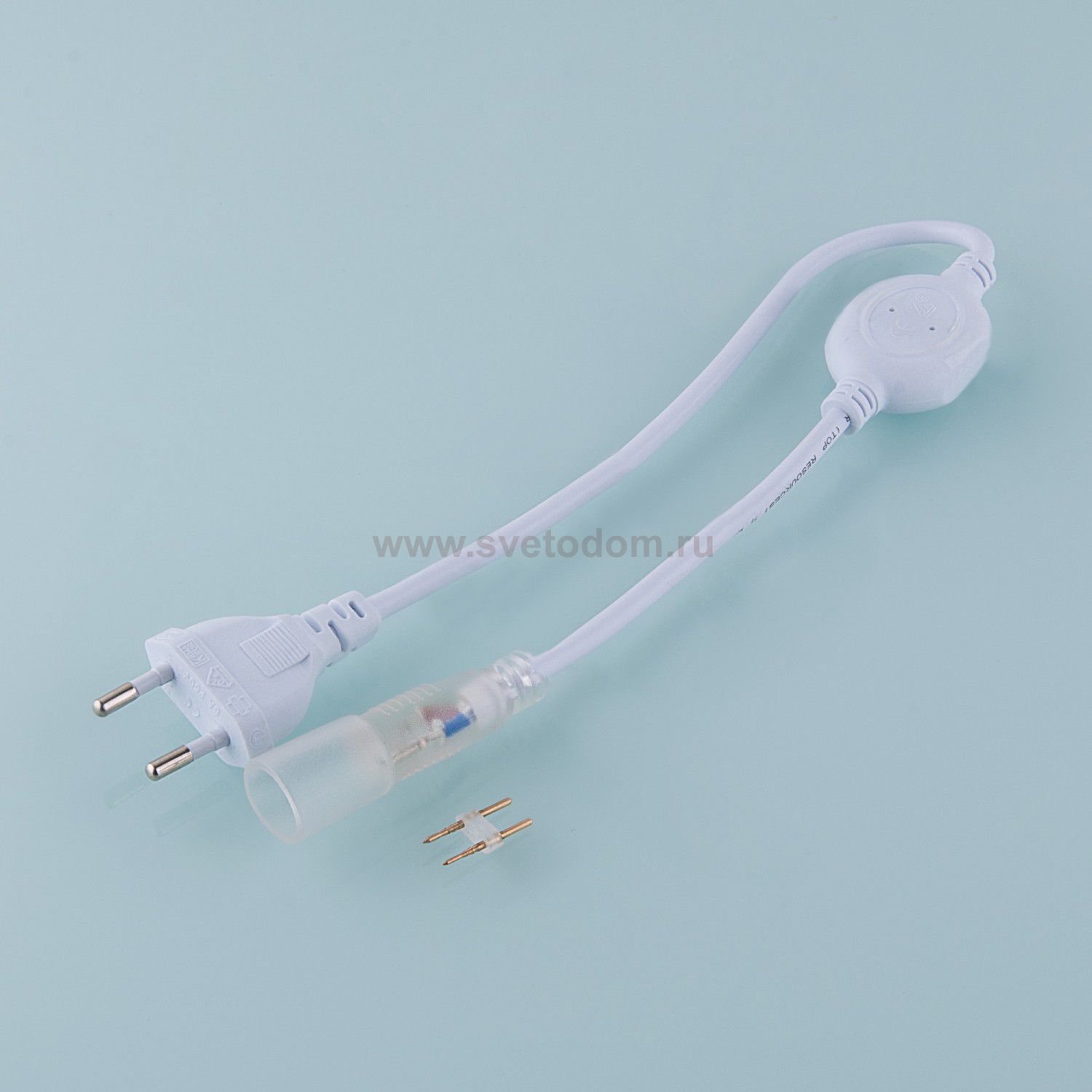 Сетевой шнур для неона 220V 2835 круглого (SSH-2) Elektrostandard