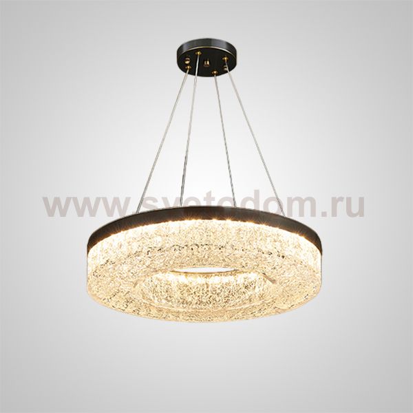 Кольцевая люстра OLAGUS ONE А D60 Black ImperiumLoft 240014-23