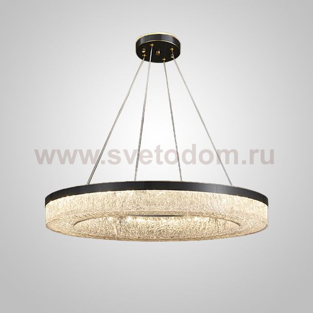 Кольцевая люстра OLAGUS ONE А D80 Black ImperiumLoft 240015-23