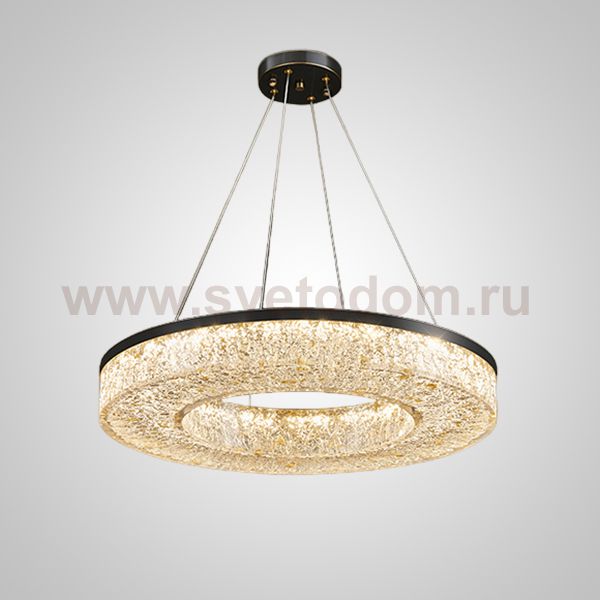 Кольцевая люстра OLAGUS ONE B D60 Black ImperiumLoft 240021-23