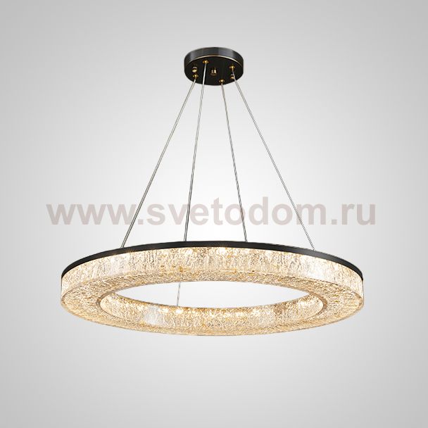 Кольцевая люстра OLAGUS ONE B D80 Black ImperiumLoft 240023-23