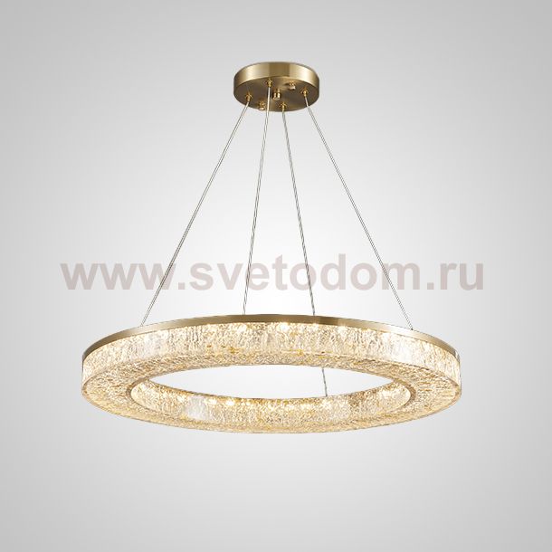Кольцевая люстра OLAGUS ONE B D80 Brass ImperiumLoft 240024-23