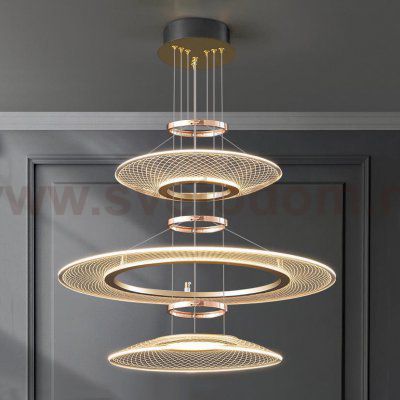 Кольцевая люстра ISTRAL D60+100+80 ImperiumLoft 240037-23