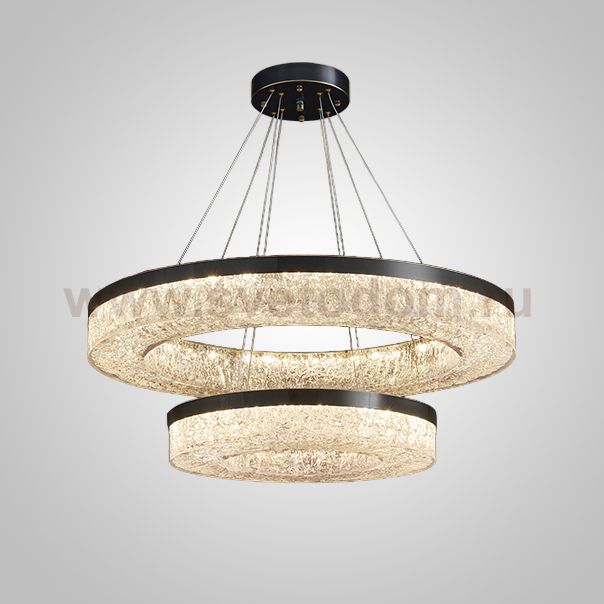 Кольцевая люстра OLAGUS А Black ImperiumLoft 240043-23