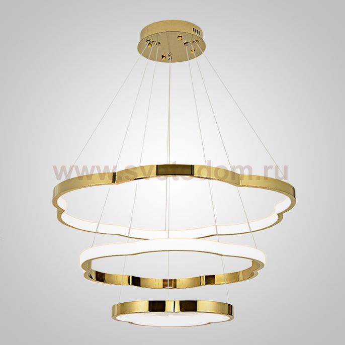 Кольцевая люстра SVENNAR D60+80+100 ImperiumLoft 240051-23