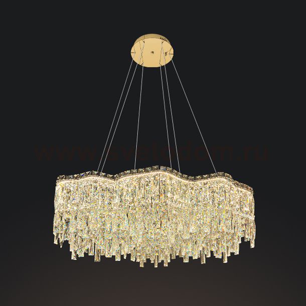 Кольцевая люстра MICHELLE B D100 Brass ImperiumLoft 240053-23