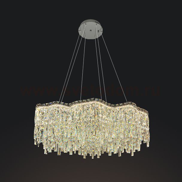 Кольцевая люстра MICHELLE B D85 Chrome ImperiumLoft 240055-23