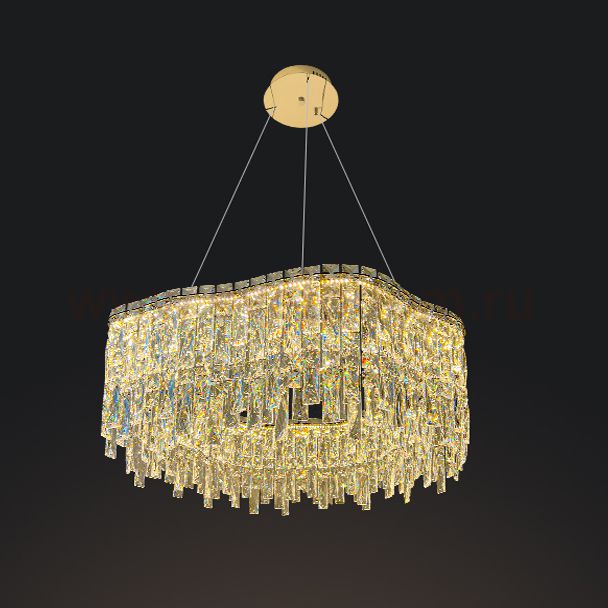 Кольцевая люстра MICHELLE D80 Brass ImperiumLoft 240059-23