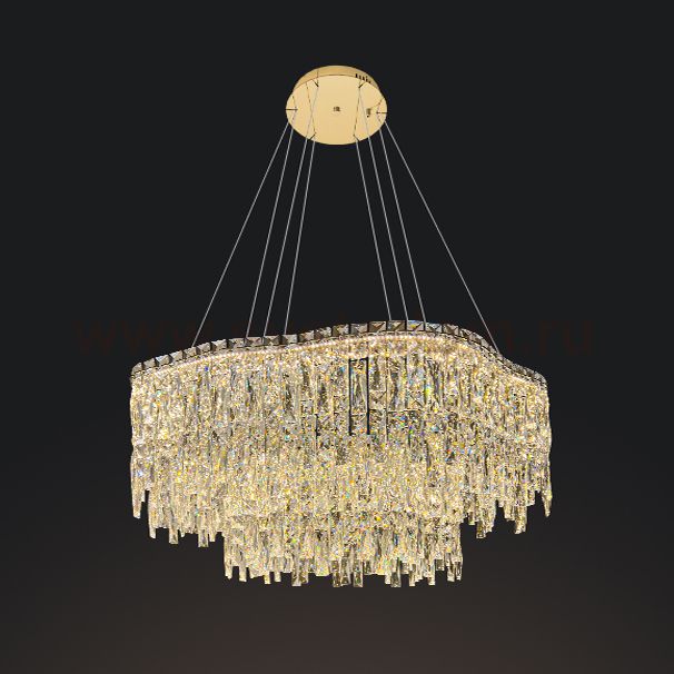 Кольцевая люстра MICHELLE D60+100 Brass ImperiumLoft 240061-23