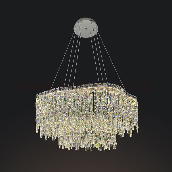 Кольцевая люстра MICHELLE D50+80 Chrome ImperiumLoft 240065-23