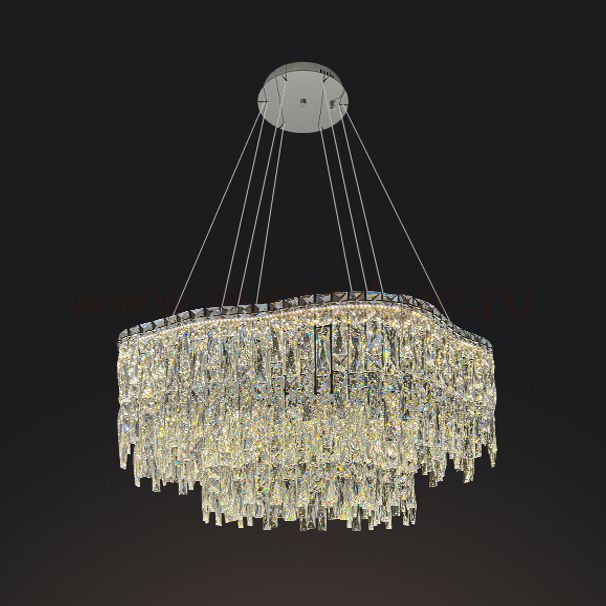 Кольцевая люстра MICHELLE D60+100 Chrome ImperiumLoft 240066-23