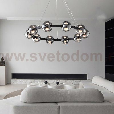 Кольцевая люстра SEMUND B D80 ImperiumLoft 240070-23