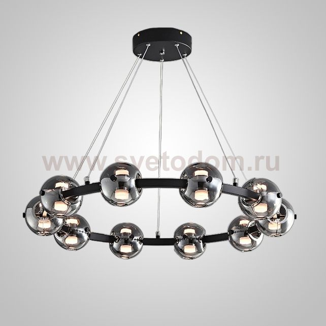 Кольцевая люстра SEMUND B D80 ImperiumLoft 240070-23