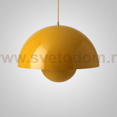 Подвесной светильник FLOWERPOT D23 Yellow ImperiumLoft 240107-60