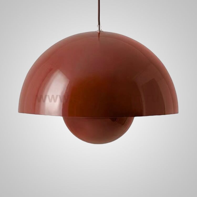 Подвесной светильник FLOWERPOT D40 Red ImperiumLoft 240115-60