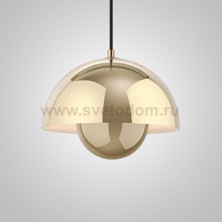 Подвесной светильник FLOWERPOT D40 Gold ImperiumLoft 240117-60