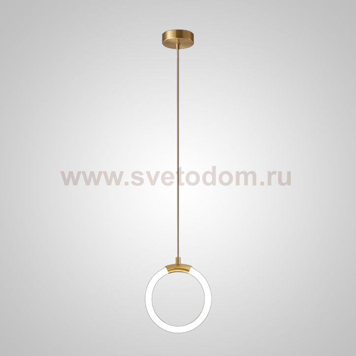 Подвесной светильник NILS D15 Brass ImperiumLoft 240156-23