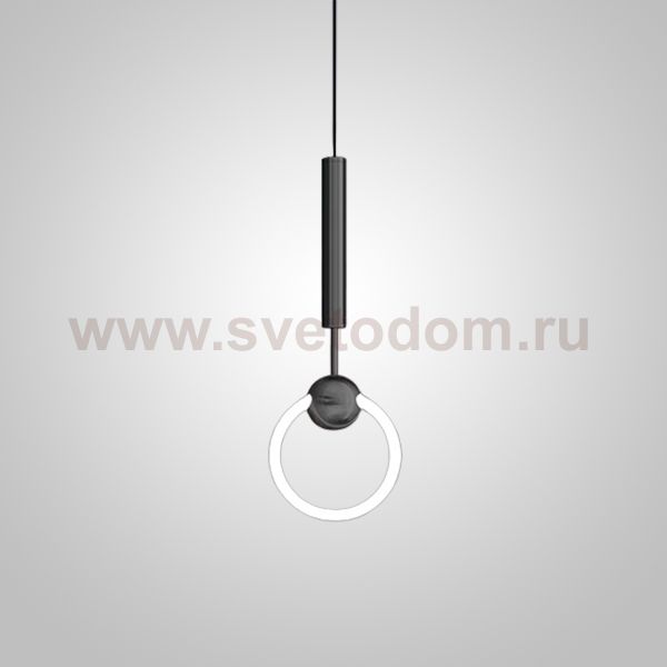 Подвесной светильник FINNUR RING D15 Black ImperiumLoft 240162-23