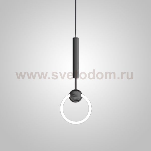 Подвесной светильник FINNUR RING D20 Black ImperiumLoft 240163-23