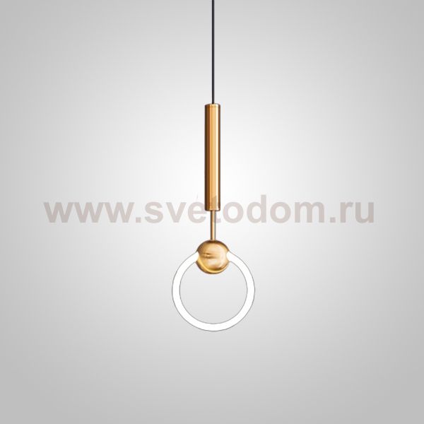 Подвесной светильник FINNUR RING D15 Brass ImperiumLoft 240164-23