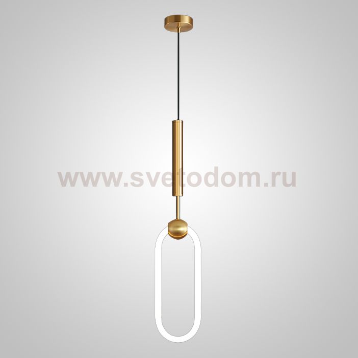 Подвесной светильник FINNUR B H30 Brass ImperiumLoft 240182-23