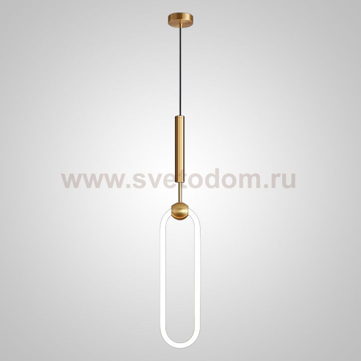 Подвесной светильник FINNUR B H40 Brass ImperiumLoft 240187-23