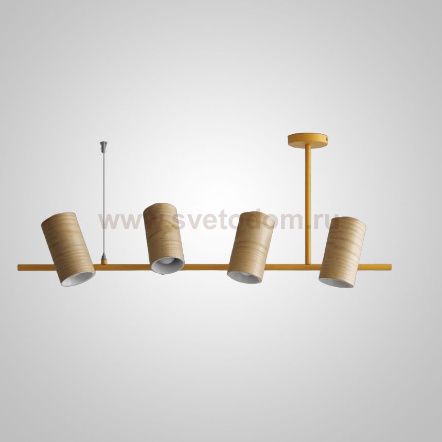 Подвесной реечный светильник BARREL B Yellow ImperiumLoft 240215-26