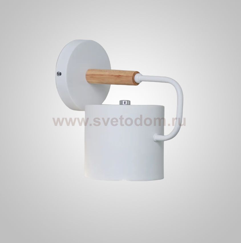 Бра BEND WALL Wood White ImperiumLoft 240218-26