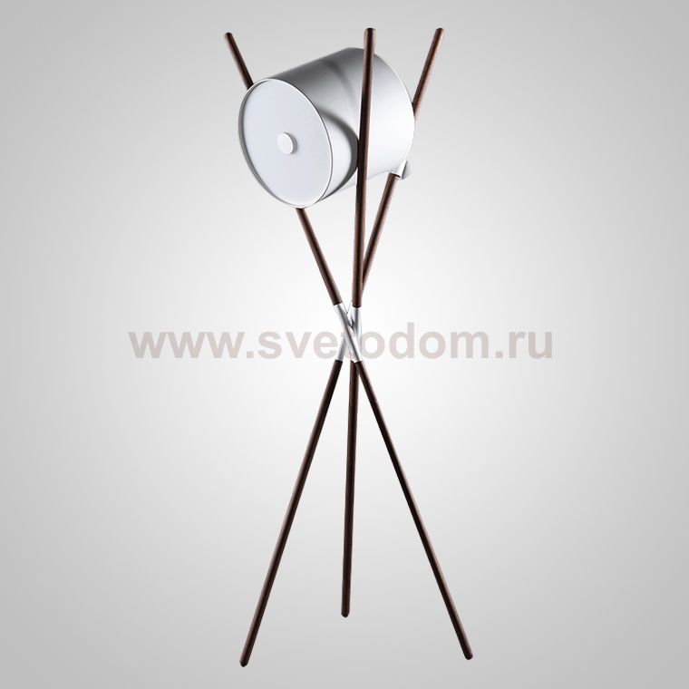 Торшер SHIFT LAMP Dark Brown White ImperiumLoft 240237-26
