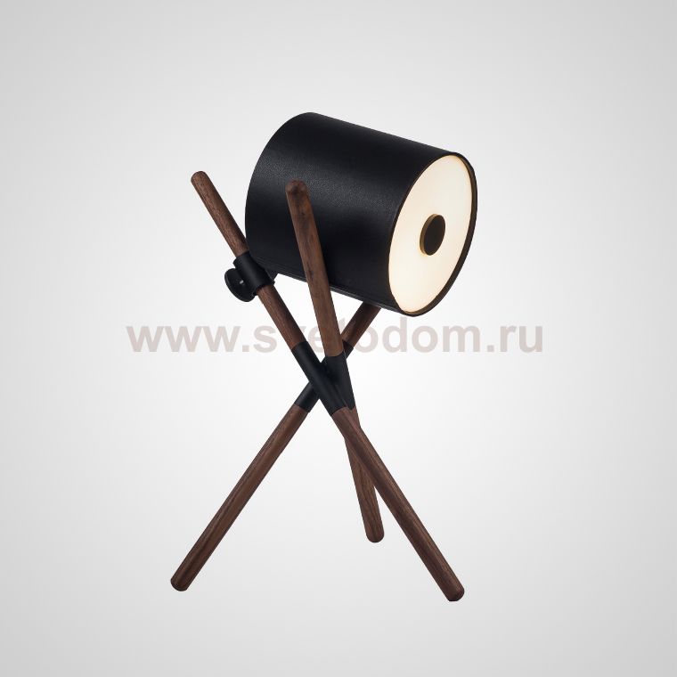 Настольная лампа SHIFT LAMP Dark Brown Black ImperiumLoft 240242-26