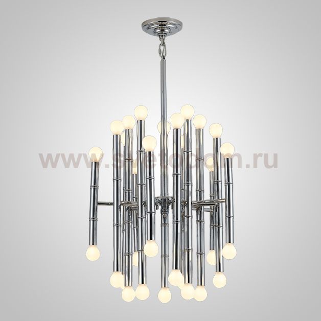 Подвесная рядная люстра CONSTA L30 Chrome ImperiumLoft 240881-26