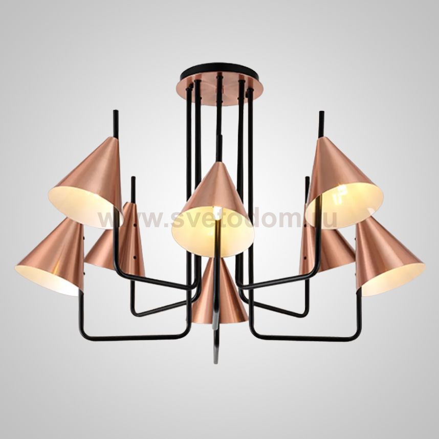 Люстра на штанге CRATER B L8 ImperiumLoft 240890-26