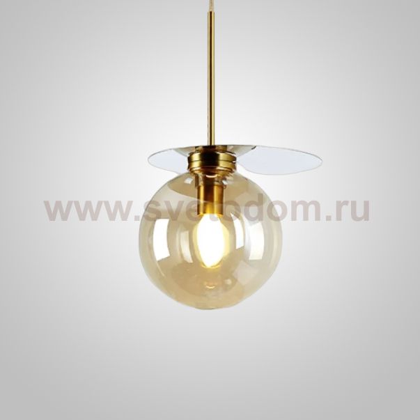 Подвесной светильник Bomma Umbra Pendant Light Amber ImperiumLoft 240904-26