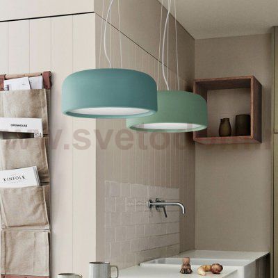 Потолочный светильник CYLINDER B D60 Blue ImperiumLoft 240918-26
