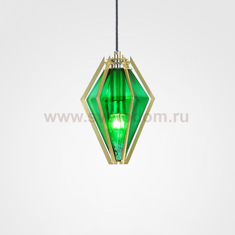 Подвесной светильник DIAMOND GL B Green ImperiumLoft 240927-26