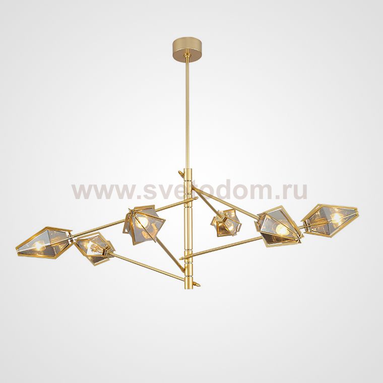 Люстра Harlow Spoke Chandelier Grey ImperiumLoft 240930-26