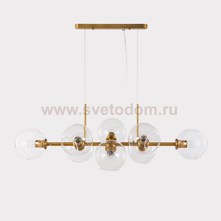 Подвесной реечный светильник DISA Transparent ImperiumLoft 240931-26